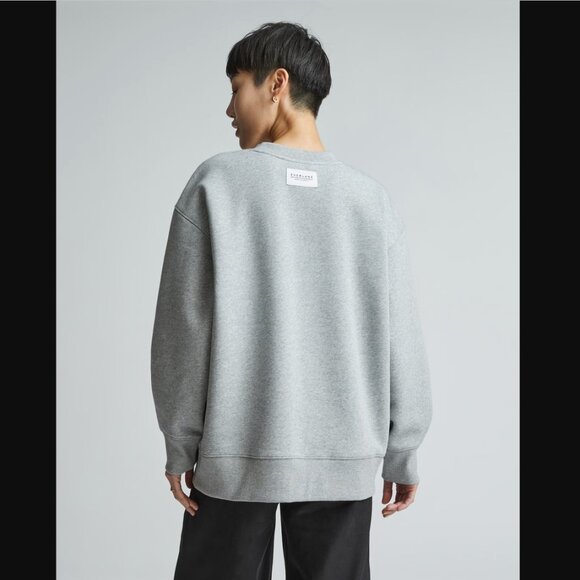 Everlane The ReTrack Oversized Crew Sweatshirt NEW - Picture 2 of 14